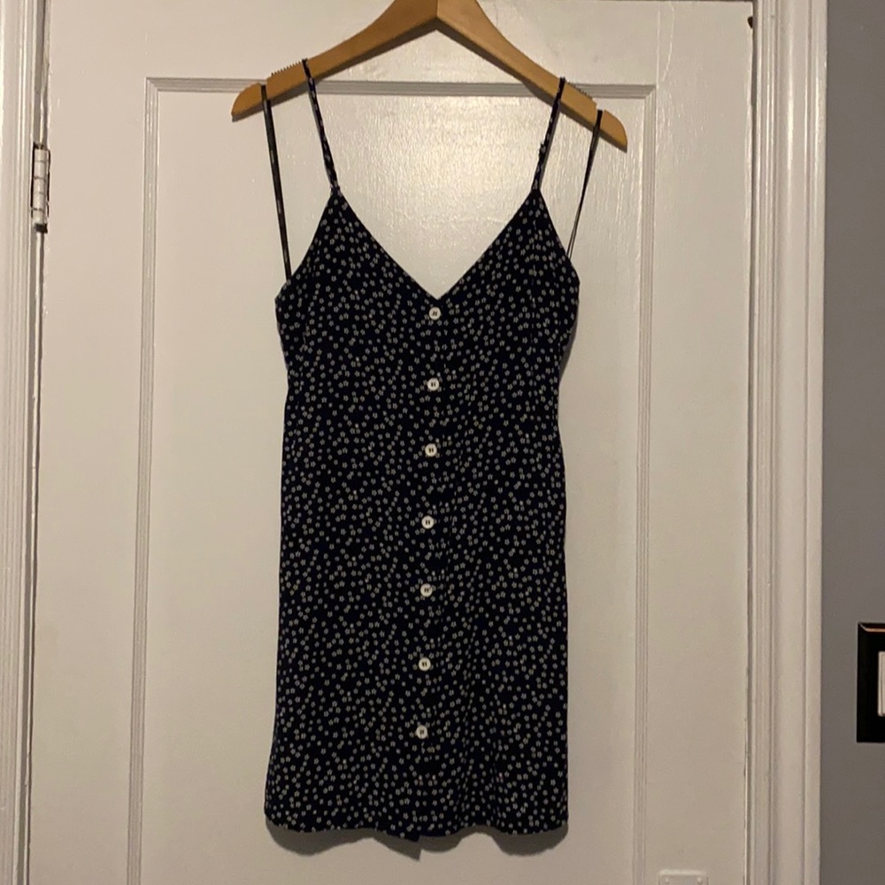 Forever 21 floral button down dress